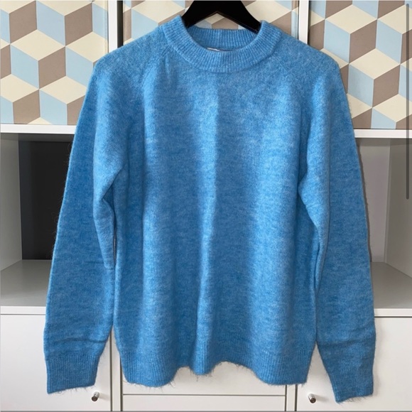 Zara SWEATER WITH WOOL AND ALPACA - Picture 10 of 12